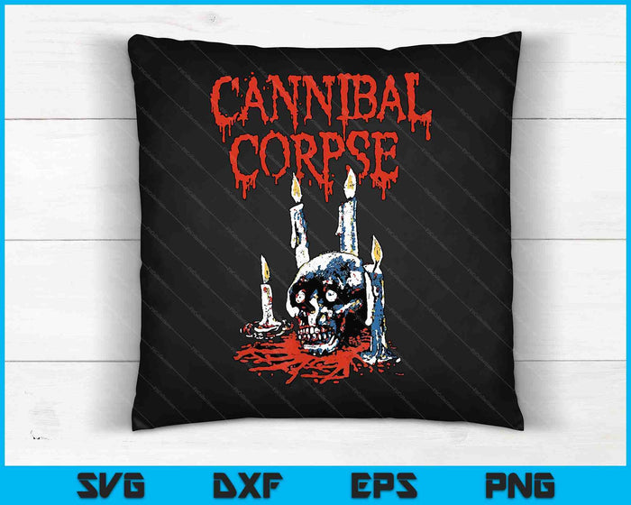 Cannibal Corpse Mercancía Oficial Ritual Velas SVG PNG Archivos de Corte Digital Cannibal Corpse Mercancía Oficial Ritual Velas SVG PNG Archivos de Corte Digital