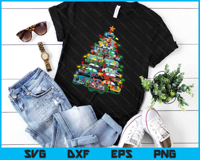Car Madness Christmas Tree! Classic Muscle Cars And Hotrods SVG PNG Digital Printable Files Car Madness Christmas Tree! Classic Muscle Cars And Hotrods SVG PNG Digital Printable Files