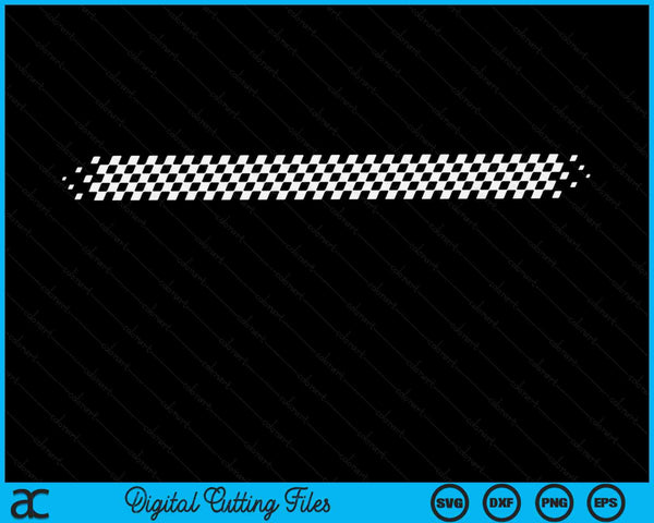 Car Racing Checkered Finish Line Flag Automobile Motor Race SVG PNG Digital Printable Files