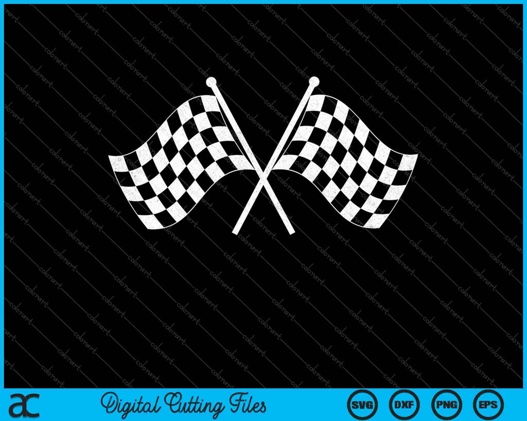 Car Racing Checkered Finish Line Flag Automobile SVG PNG Files – creativeusarts car-racing-checkered-finish-line-flag-automobile-svg-png-files-creativeusarts