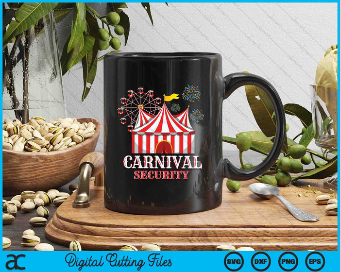 Carnival Security SVG PNG Digital Cutting File Carnival Security SVG PNG Digital Cutting File