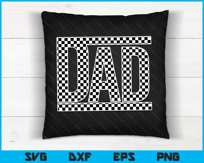 Checkered Dad Father's Day For Mens Dad Family SVG PNG Digital Printable Files Checkered Dad Father's Day For Mens Dad Family SVG PNG Digital Printable Files