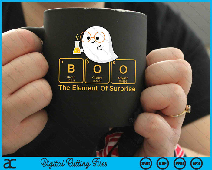 Chemistry Boo The Element Of Surprise Chemist Halloween SVG PNG Digital Cutting Files Chemistry Boo The Element Of Surprise Chemist Halloween SVG PNG Digital Cutting Files