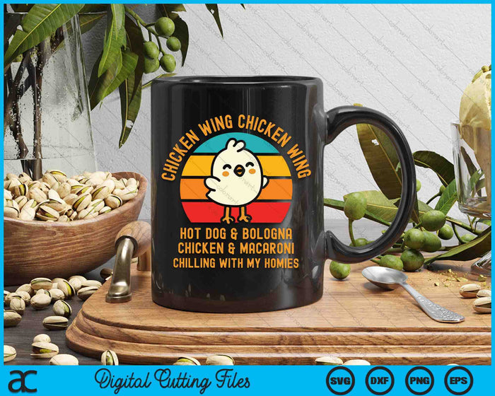 Chicken Wing Chicken Wing Hot Dog And Bologna Toddler SVG PNG Digital Cutting Files Chicken Wing Chicken Wing Hot Dog And Bologna Toddler SVG PNG Digital Cutting Files