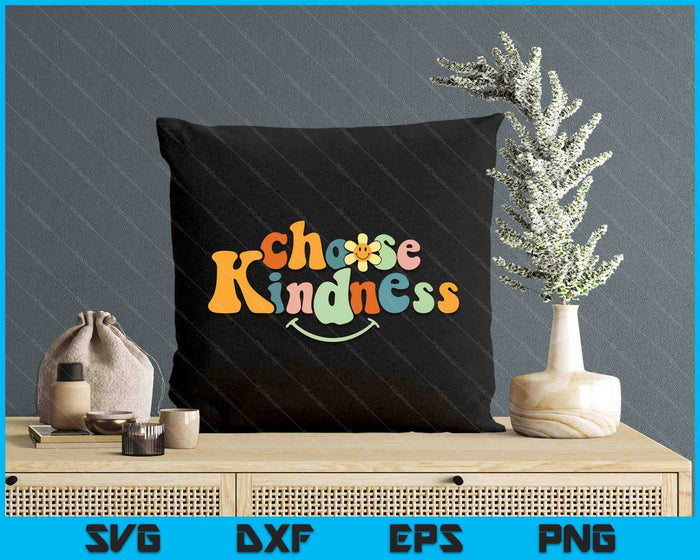 Choose Kindness Retro Groovy Be Kind Women Men Autism SVG PNG Digital Printable Files Choose Kindness Retro Groovy Be Kind Women Men Autism SVG PNG Digital Printable Files
