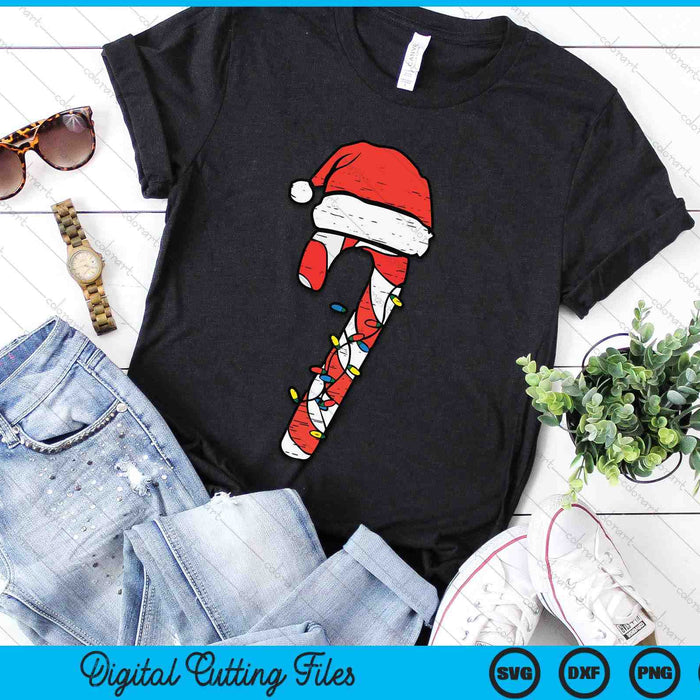 Christmas Candy Cane Santa Xmas SVG PNG Digital Printable Files Christmas Candy Cane Santa Xmas SVG PNG Digital Printable Files