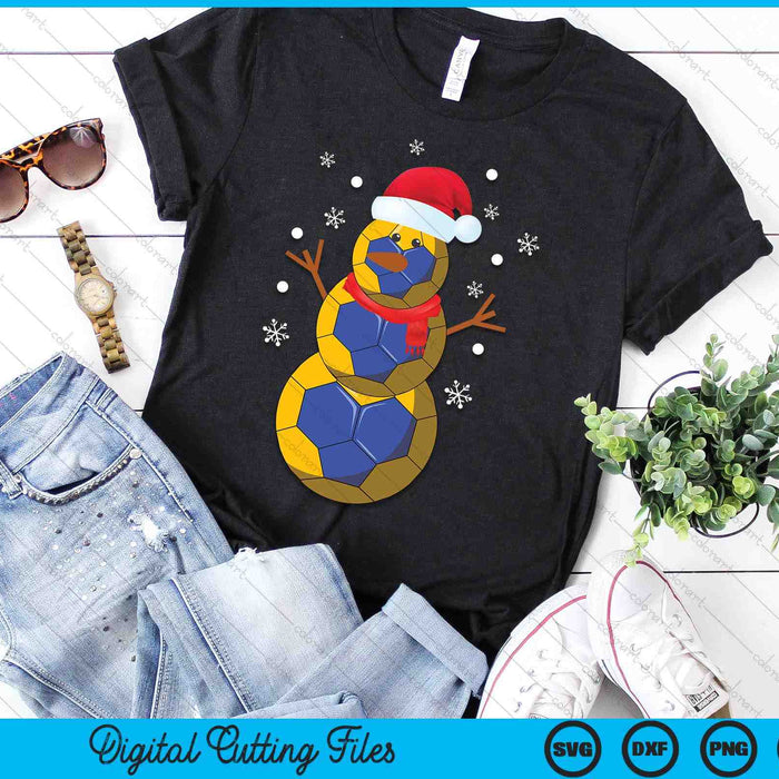 Christmas Handball Snowman SVG PNG Digital Printable Files Christmas Handball Snowman SVG PNG Digital Printable Files