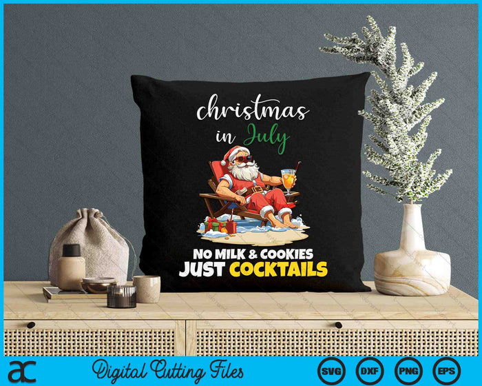 Christmas In July Santa SVG PNG Digital Cutting Files Christmas In July Santa SVG PNG Digital Cutting Files