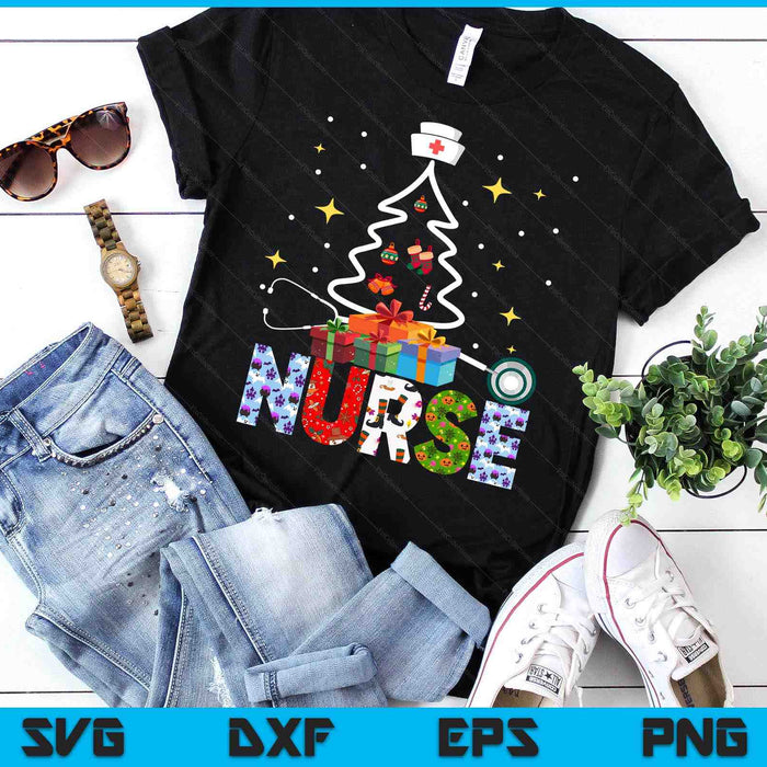Christmas Stethoscope Xmas Tree Merry Christmas Nurse SVG PNG Digital Printable Files Christmas Stethoscope Xmas Tree Merry Christmas Nurse SVG PNG Digital Printable Files