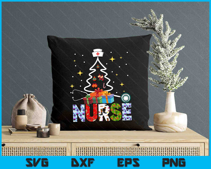 Christmas Stethoscope Xmas Tree Merry Christmas Nurse SVG PNG Digital Printable Files Christmas Stethoscope Xmas Tree Merry Christmas Nurse SVG PNG Digital Printable Files