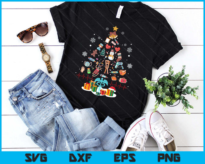 Christmas Tree Medical Tools Funny Nurse At Xmas Looks How SVG PNG Digital Printable Files Christmas Tree Medical Tools Funny Nurse At Xmas Looks How SVG PNG Digital Printable Files