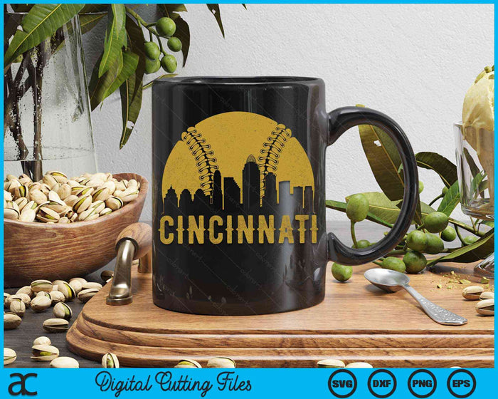 Cincinnati Baseball Fan SVG PNG Cutting Printable Files Cincinnati Baseball Fan SVG PNG Cutting Printable Files