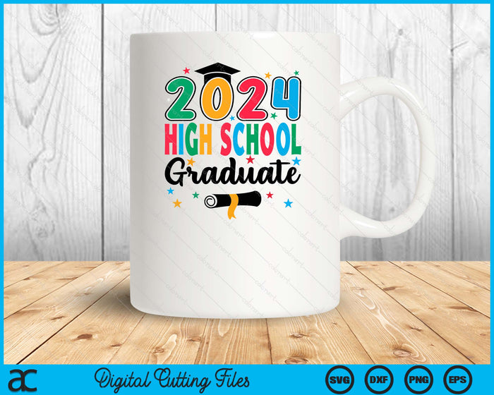 Class 2024 High school Graduate Preschool Graduation SVG PNG Digital Cutting Files Class 2024 High school Graduate Preschool Graduation SVG PNG Digital Cutting Files