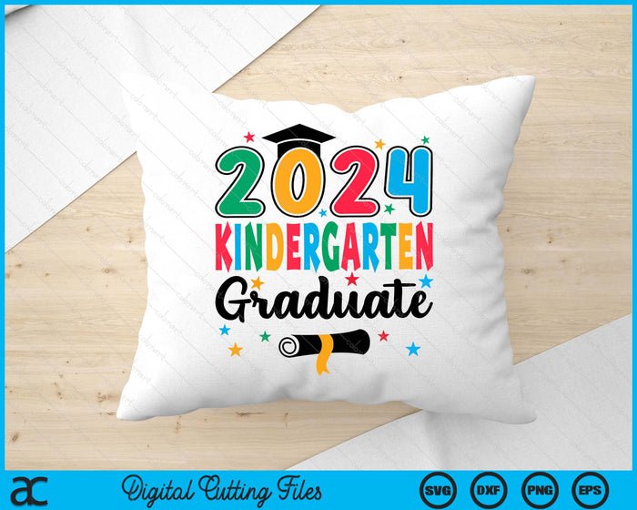 Class 2024 Kindergarten Graduate Preschool Graduation SVG PNG Digital Cutting Files Class 2024 Kindergarten Graduate Preschool Graduation SVG PNG Digital Cutting Files