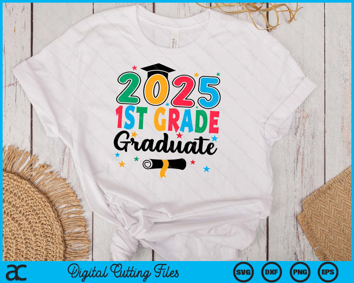 Class 2025 1st Grade Graduate Preschool Graduation SVG PNG Digital Cutting Files Class 2025 1st Grade Graduate Preschool Graduation SVG PNG Digital Cutting Files