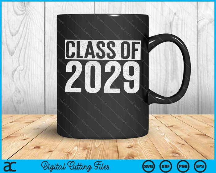 Clase de 2029 Camiseta Senior 2029 Graduación SVG PNG Cortar archivos imprimibles Clase de 2029 Camiseta Senior 2029 Graduación SVG PNG Cortar archivos imprimibles