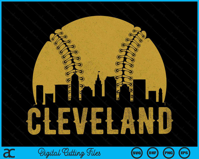 Cleveland Baseball Fan SVG PNG Cutting Printable Files Cleveland Baseball Fan SVG PNG Cutting Printable Files