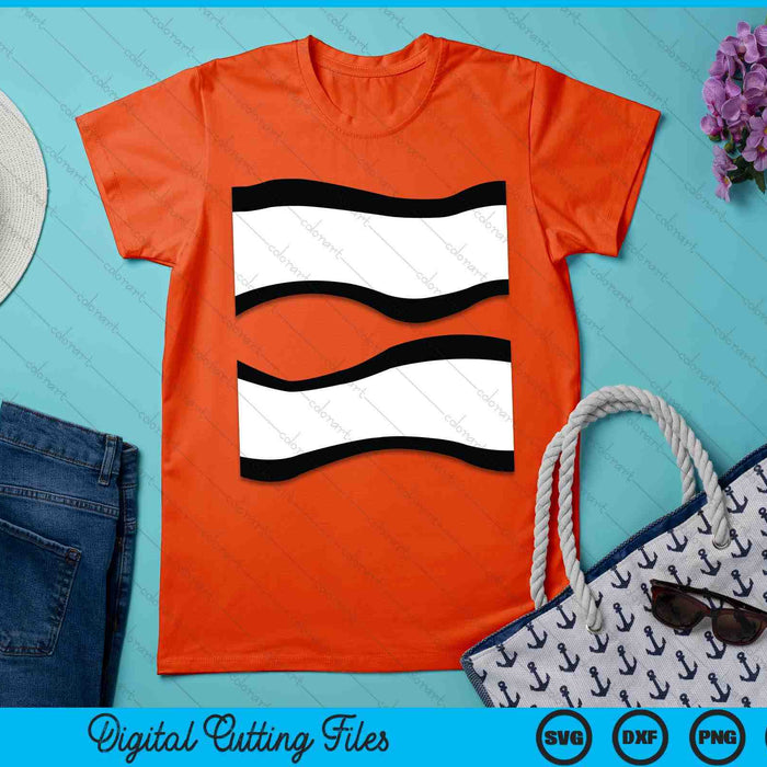 Clown Fish Halloween Kids Costumes DIY Fish Birthday Gifts SVG PNG Digital Cutting Files Clown Fish Halloween Kids Costumes DIY Fish Birthday Gifts SVG PNG Digital Cutting Files