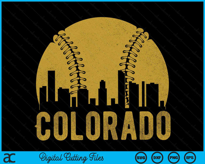 Colorado Baseball Fan SVG PNG Cutting Printable Files Colorado Baseball Fan SVG PNG Cutting Printable Files