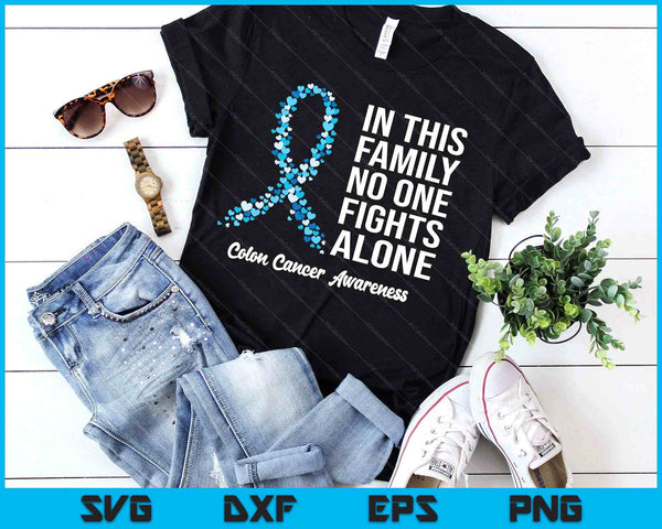 Colorectal Cancer Colon Cancer Blue Ribbon SVG PNG Digital Printable Files