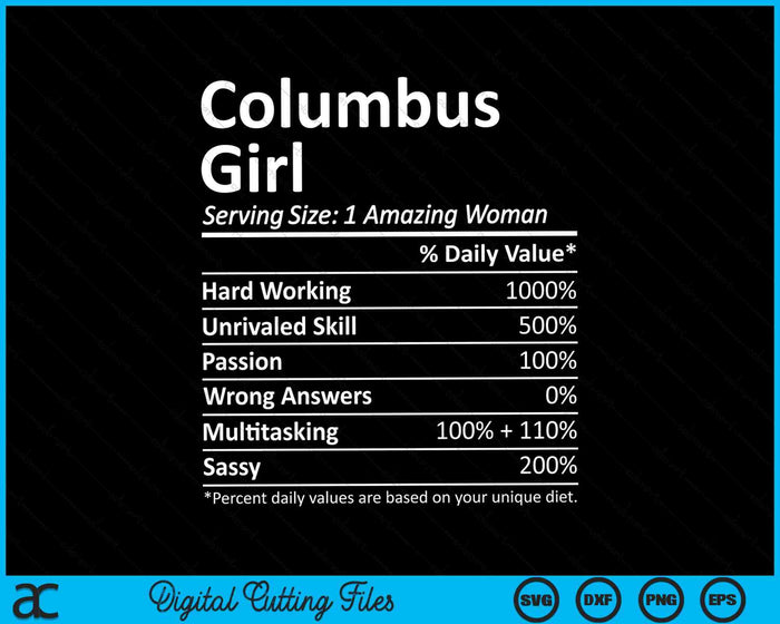 Columbus Girl OH Ohio City Home Roots SVG PNG Digital Cutting Files Columbus Girl OH Ohio City Home Roots SVG PNG Digital Cutting Files