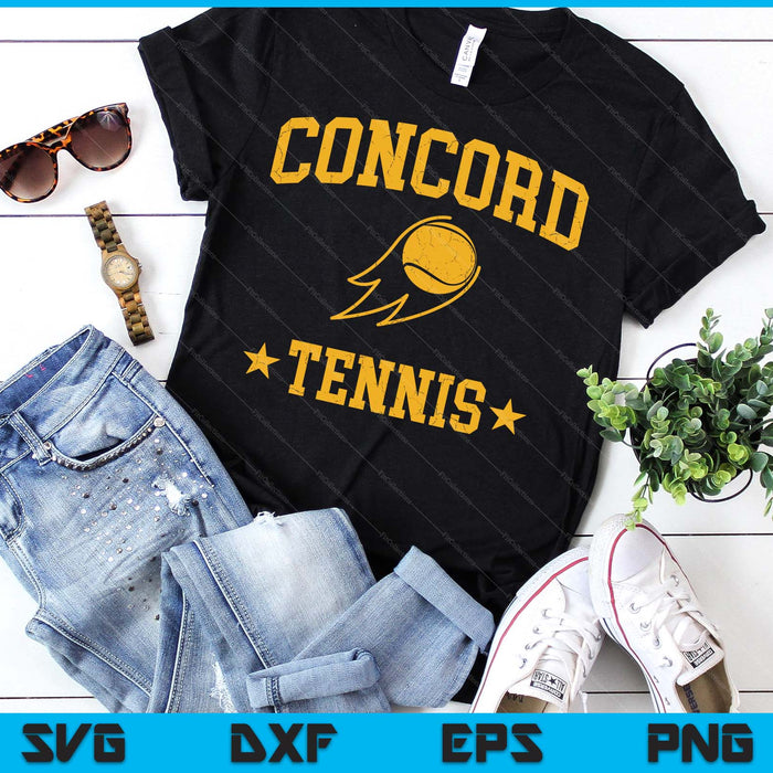 Concord Rapids Tennis Vintage Gameday Retro Tennis Lover SVG PNG Digital Printable Files Concord Rapids Tennis Vintage Gameday Retro Tennis Lover SVG PNG Digital Printable Files