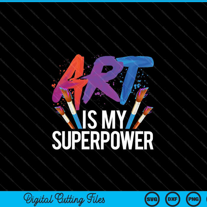 Cool Art For Men Women Art Teacher Artist Painter SVG PNG Digital Cutting Files