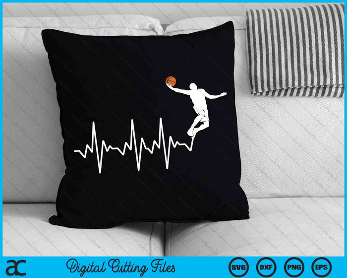 Basketball Player Heatbeat Basketball Lover SVG PNG Digital Cutting Files Basketball Player Heatbeat Basketball Lover SVG PNG Digital Cutting Files