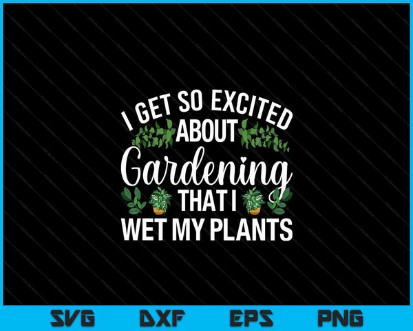 Cool Gardening Design For Men Women Plant Lover Gardener SVG PNG Digital Cutting Files
