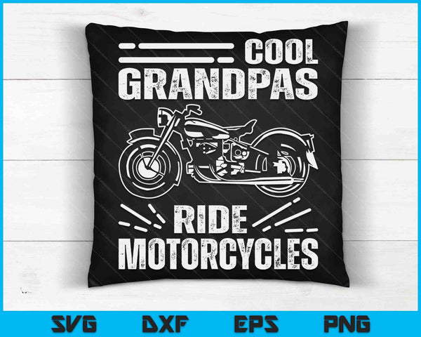 Cool Grandpas Ride MotorCycles SVG PNG Cutting Printable Files