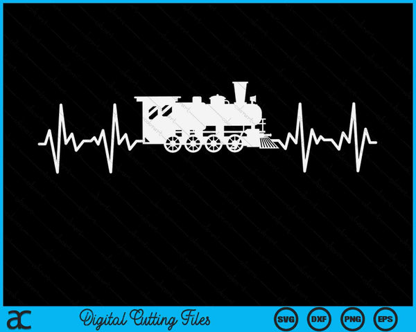 Cool Train Locomotive Model Train Collector SVG PNG Digital Cutting Files