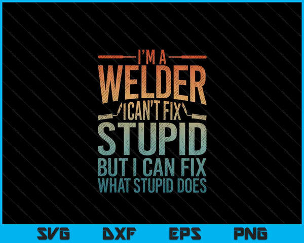 Cool Welding Art For Men Women Welder Iron Worker Pipeliner SVG PNG Digital Cutting Files