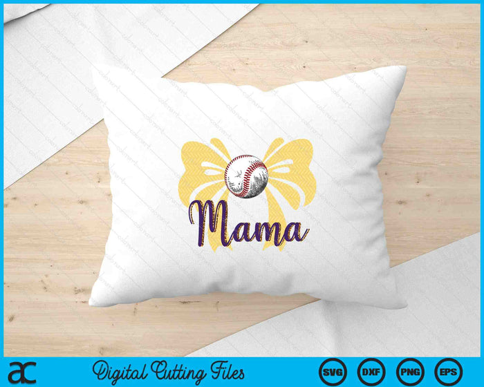 Coquette Blue Bow Baseball SVG PNG Digital Printable Files Coquette Blue Bow Baseball SVG PNG Digital Printable Files
