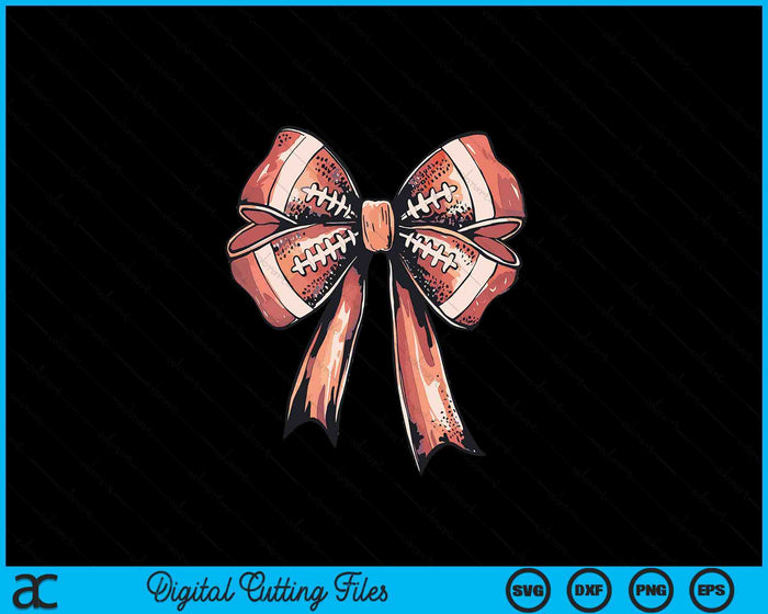 Coquette Bow Pumpkin American Football Thanksgiving Autumn SVG PNG Digital Printable Files Coquette Bow Pumpkin American Football Thanksgiving Autumn SVG PNG Digital Printable Files