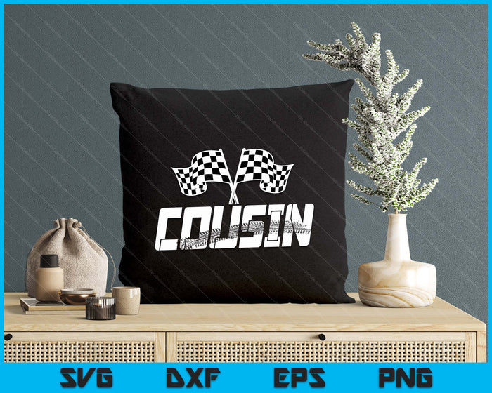 Cousin Pit Crew Family Racing Birthday Race Car SVG PNG Digital Printable Files Cousin Pit Crew Family Racing Birthday Race Car SVG PNG Digital Printable Files