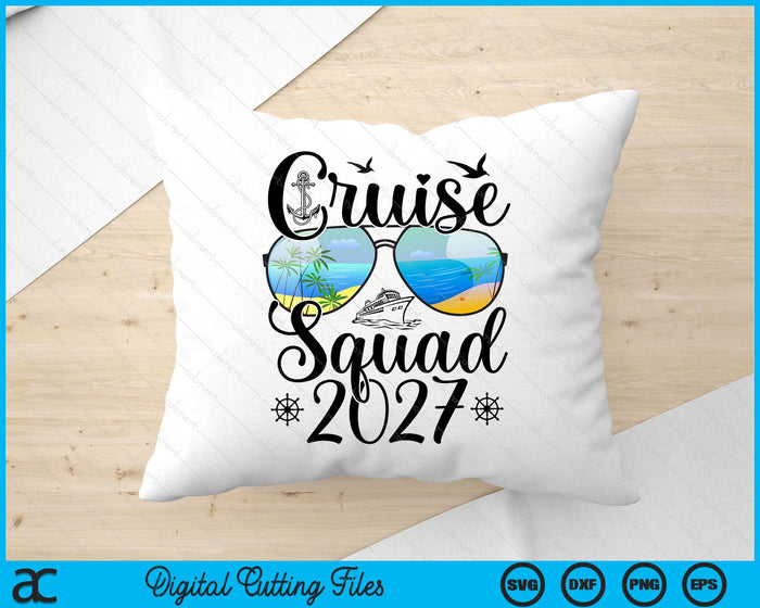 Cruise Squad 2027 Summer Vacation Matching Family Cruise SVG PNG Digital Printable Files Cruise Squad 2027 Summer Vacation Matching Family Cruise SVG PNG Digital Printable Files