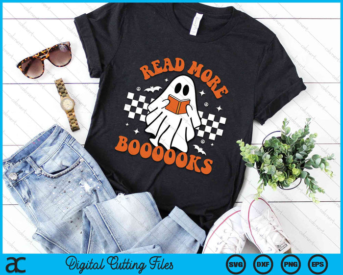 Cute Booooks Ghost Read More Books Funny Teacher Halloween SVG PNG Digital Cutting File Cute Booooks Ghost Read More Books Funny Teacher Halloween SVG PNG Digital Cutting File
