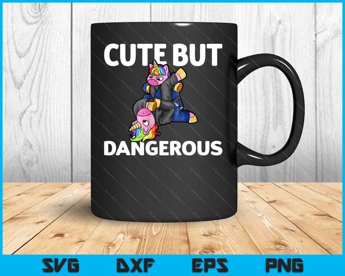 Cute But Dangerous Jiu Jitsu Unicorn SVG PNG Digital Printable Files Cute But Dangerous Jiu Jitsu Unicorn SVG PNG Digital Printable Files