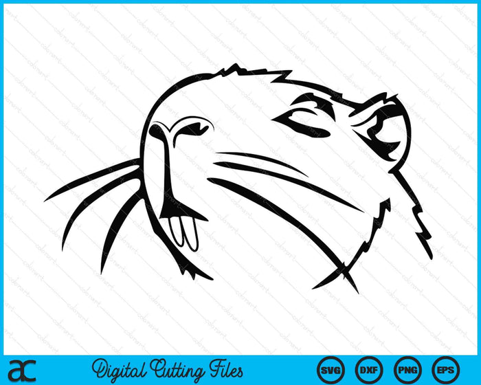 Cute Capybara Animal Capybara Lover SVG PNG Digital Printable Files Cute Capybara Animal Capybara Lover SVG PNG Digital Printable Files