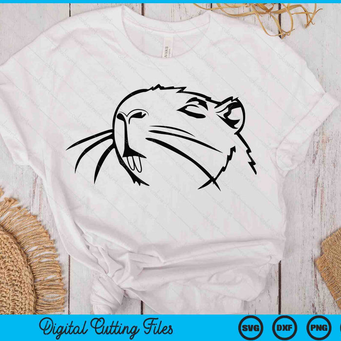 Cute Capybara Animal Capybara Lover SVG PNG Digital Printable Files Cute Capybara Animal Capybara Lover SVG PNG Digital Printable Files