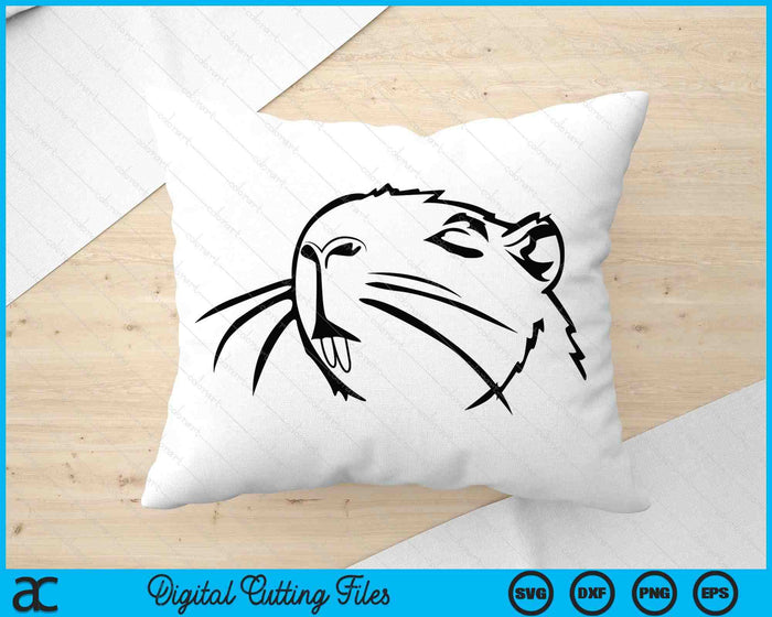 Cute Capybara Animal Capybara Lover SVG PNG Digital Printable Files Cute Capybara Animal Capybara Lover SVG PNG Digital Printable Files