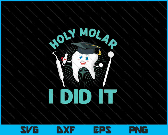 Lindo higienista dental graduado regalo dentista graduación SVG PNG corte archivos imprimibles Lindo higienista dental graduado regalo dentista graduación SVG PNG corte archivos imprimibles