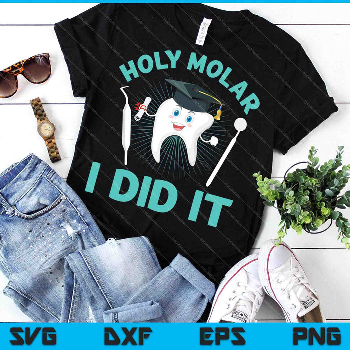 Lindo higienista dental graduado regalo dentista graduación SVG PNG corte archivos imprimibles Lindo higienista dental graduado regalo dentista graduación SVG PNG corte archivos imprimibles