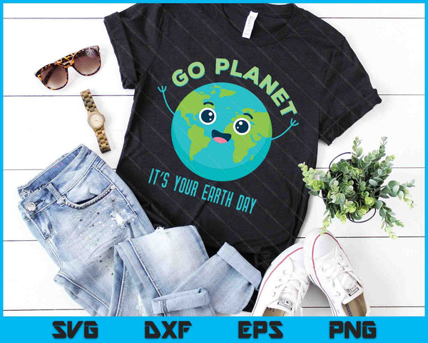 Cute Earth Day SVG PNG Digital Printable Files