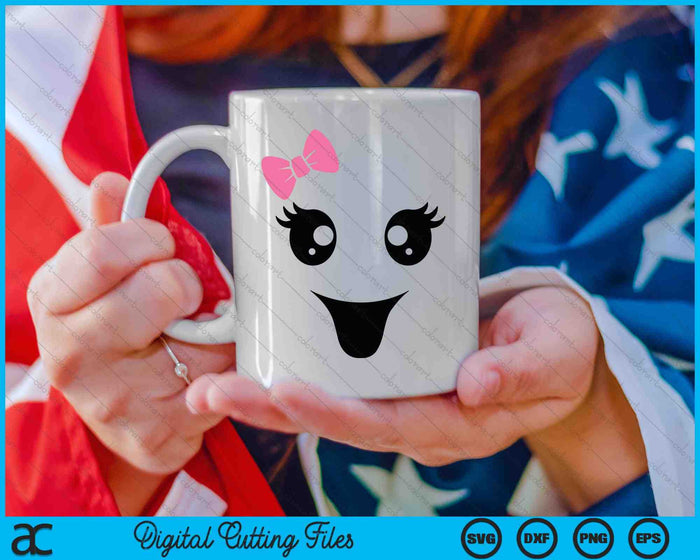 Female Ghost Face Scary Horror Halloween Costume SVG PNG Digital Cutting Files Female Ghost Face Scary Horror Halloween Costume SVG PNG Digital Cutting Files