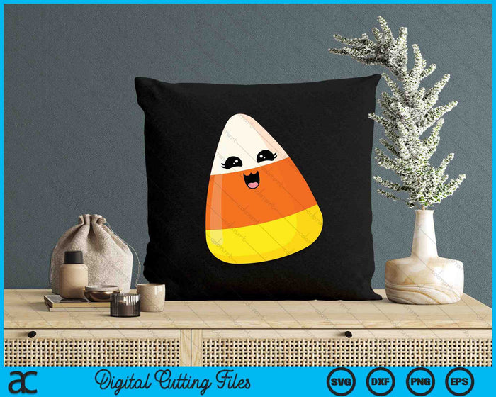 Cute Halloween Candy Corn Costume Kawaii SVG PNG Digital Cutting Files Cute Halloween Candy Corn Costume Kawaii SVG PNG Digital Cutting Files