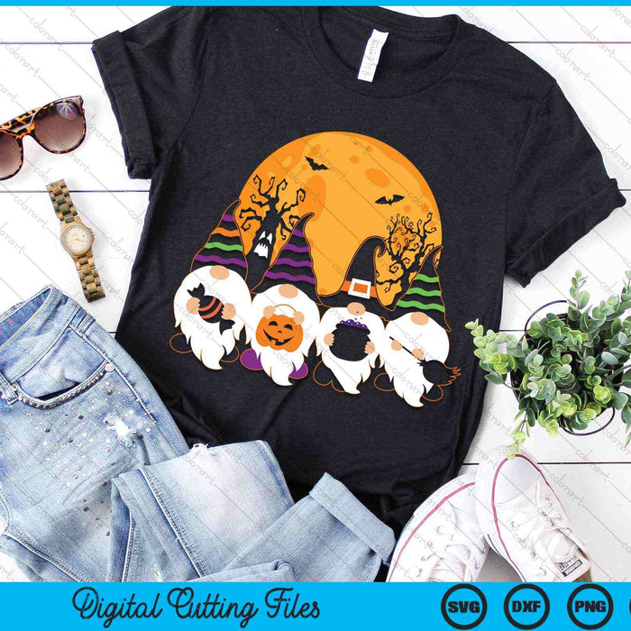 Cute Halloween Gnome Spooky Gardening Trick Or Treat SVG PNG Digital Cutting Files Cute Halloween Gnome Spooky Gardening Trick Or Treat SVG PNG Digital Cutting Files