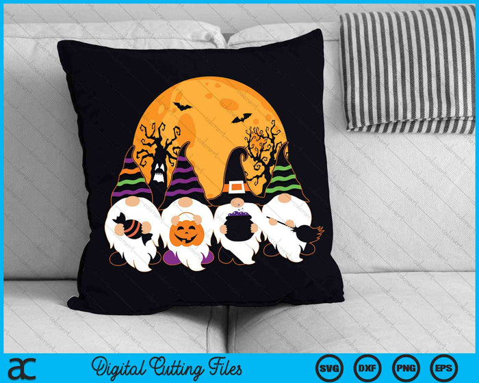 Cute Halloween Gnome Spooky Gardening Trick Or Treat SVG PNG Digital Cutting Files Cute Halloween Gnome Spooky Gardening Trick Or Treat SVG PNG Digital Cutting Files