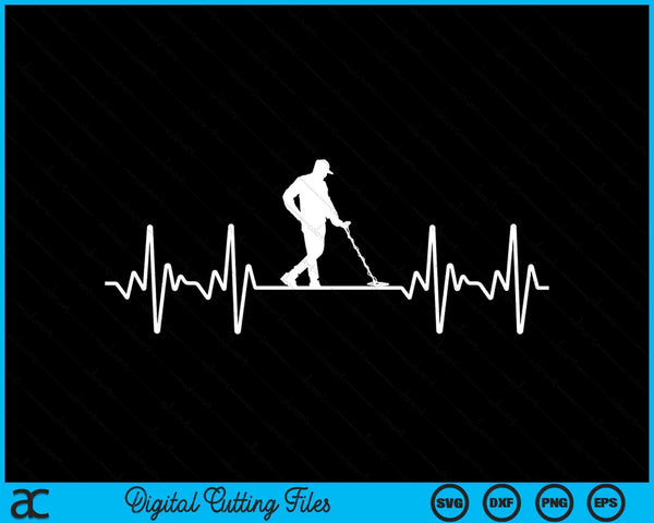Cute Metal Detecting For Men Women Detector Treasure Hunting SVG PNG Digital Cutting Files
