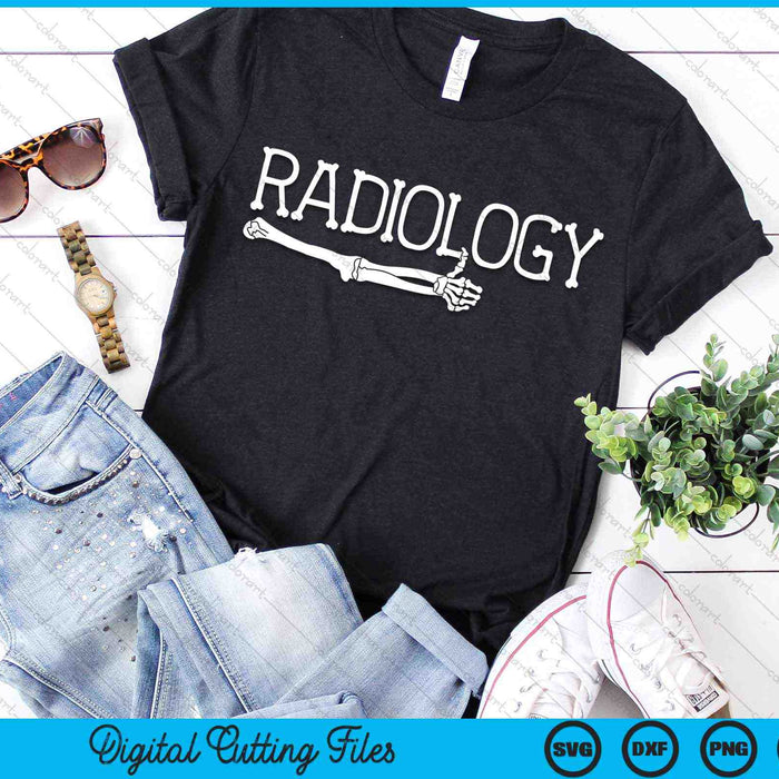 Cute Radiology X-Ray For Cool Radiographers SVG PNG Digital Cutting Files